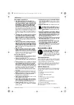 Предварительный просмотр 118 страницы Bosch UniversalCirc 12 Original Instructions Manual