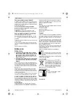 Предварительный просмотр 122 страницы Bosch UniversalCirc 12 Original Instructions Manual