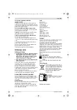 Предварительный просмотр 185 страницы Bosch UniversalCirc 12 Original Instructions Manual