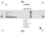 Bosch UniversalDetect Original Instructions Manual preview