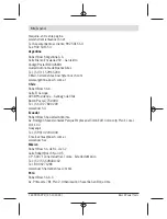 Preview for 56 page of Bosch UniversalDistance 50 Original Instructions Manual