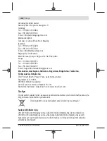 Preview for 164 page of Bosch UniversalDistance 50 Original Instructions Manual