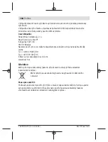 Preview for 188 page of Bosch UniversalDistance 50 Original Instructions Manual