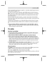 Preview for 193 page of Bosch UniversalDistance 50 Original Instructions Manual