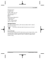 Preview for 301 page of Bosch UniversalDistance 50 Original Instructions Manual