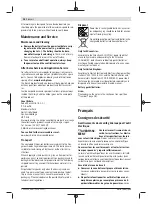 Предварительный просмотр 18 страницы Bosch UniversalDrill 18V-60 UniversalImpact 18V-60 Original Instructions Manual