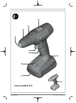 Предварительный просмотр 3 страницы Bosch UniversalDrill 18V Original Instructions Manual