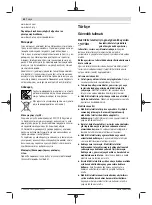 Предварительный просмотр 84 страницы Bosch UniversalDrill 18V Original Instructions Manual