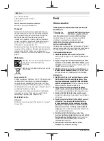 Предварительный просмотр 182 страницы Bosch UniversalDrill 18V Original Instructions Manual