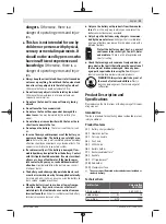 Preview for 11 page of Bosch UniversalFan 18V-1000 Original Instructions Manual