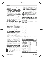 Preview for 32 page of Bosch UniversalFan 18V-1000 Original Instructions Manual