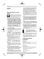 Preview for 6 page of Bosch UniversalVac 18 Original Instructions Manual