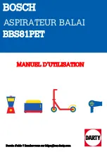 Preview for 1 page of Bosch Unlimited BBS81 Instruction Manual