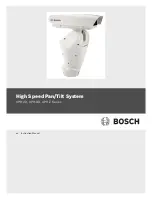 Preview for 1 page of Bosch UPH-2D Series Instruction Manual