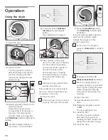 Preview for 18 page of Bosch V20-UL Operating, Care And Installation Instructions Manual