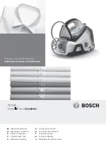 Bosch VarioComfort 8 Series Operating Instructions Manual preview