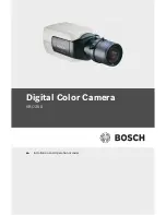 Bosch VBC-255 Installation And Operation Manual preview