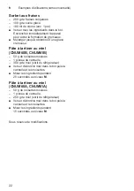 Предварительный просмотр 22 страницы Bosch VeggieLove Plus MUZ9VLP1 Instruction Manual