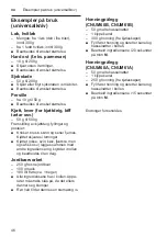 Предварительный просмотр 46 страницы Bosch VeggieLove Plus MUZ9VLP1 Instruction Manual