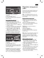 Preview for 17 page of Bosch VeroBar TES 70621 RW User Manual