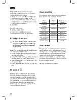 Preview for 24 page of Bosch VeroBar TES 70621 RW User Manual