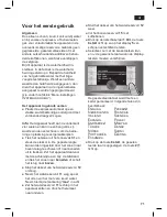 Preview for 75 page of Bosch VeroBar TES 70621 RW User Manual