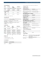 Preview for 5 page of Bosch VG4-100 Series Specifications