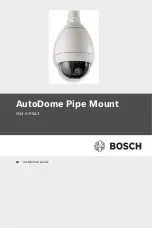 Preview for 1 page of Bosch VG4-A-9543 Installation Manual