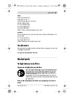 Preview for 35 page of Bosch Vino Original Instructions Manual