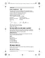 Preview for 84 page of Bosch Vino Original Instructions Manual