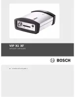 Bosch VIP-X1XF Installation And Operating Manual preview