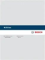 Bosch VLE 21 Series Repair Instructions preview