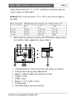 Preview for 11 page of Bosch VS79015T Installation And Operational Manual