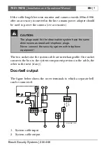 Preview for 9 page of Bosch VSS7901/00T & VS79015T Installation And Operational Manual