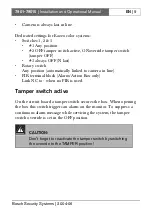 Preview for 11 page of Bosch VSS7901/00T & VS79015T Installation And Operational Manual