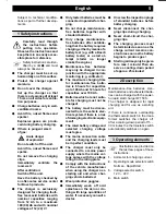 Предварительный просмотр 5 страницы Bosch W 150 S Operating Instructions Manual