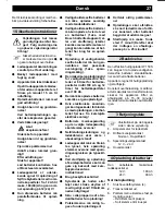 Предварительный просмотр 27 страницы Bosch W 150 S Operating Instructions Manual