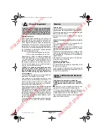 Preview for 29 page of Bosch W 350 1 K.B. Operating Instructions Manual