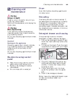 Preview for 19 page of Bosch WA SERIES Instruction Manual And Installation Instructions