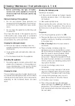 Preview for 13 page of Bosch waa24161gb Instruction & Installation Manual