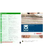 Preview for 8 page of Bosch WAE 24364 User Manual