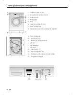 Preview for 8 page of Bosch WAE1826KBC Instructions For Installation And Use Manual