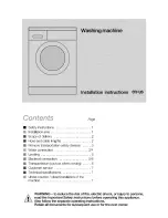 Bosch WAE20060UC/23 Installation Instructions предпросмотр