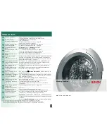 Предварительный просмотр 8 страницы Bosch WAE22463AU Instruction Manual