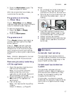 Preview for 17 page of Bosch WAE24167GB Instruction Manual And Installation Instructions