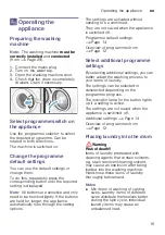 Preview for 15 page of Bosch WAE24177UK Series Instruction Manual And Installation Instructions