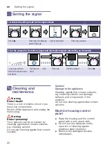 Preview for 20 page of Bosch WAE24367UK Instruction Manual