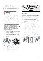 Preview for 33 page of Bosch WAE24367UK Instruction Manual