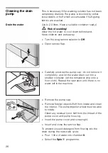 Предварительный просмотр 26 страницы Bosch WAG14060IN Operating And Installation Instructions