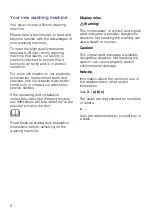 Предварительный просмотр 2 страницы Bosch WAJ Series Instruction Manual And Installation Instructions